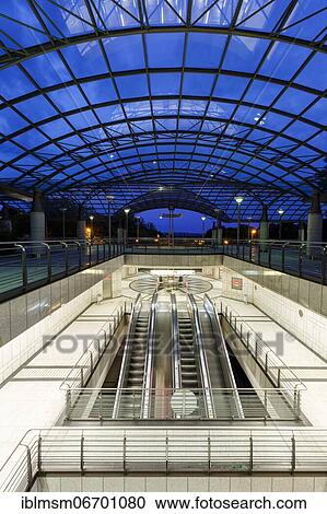 Light rail metro underground station Westfalenhallen station in Dortmund, Dortmund, Germany, Europe View Large Photo Image Stock Image - Light rail metro underground station Westfalenhallen station in Dortmund, Dortmund, Germany, Europe. Fotosearch