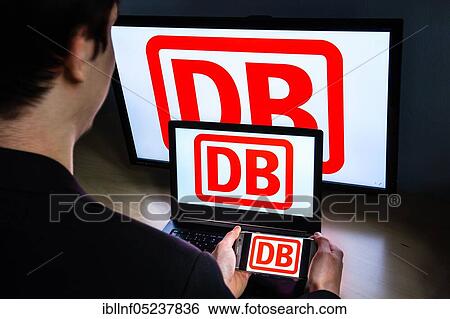 Logo Deutsche Bahn View Large Photo Image Stock Photograph - Logo Deutsche Bahn. Fotosearch