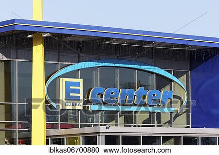 Logo E-Center, Edeka supermarket, Duisburg, North Rhine-Westphalia, Germany, Europe View Large Photo Image Stock Image - Logo E-Center, Edeka supermarket, Duisburg, North Rhine-Westphalia, Germany, Europe. Fotosearch