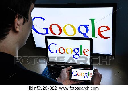 Logo Google View Large Photo Image Stock Image - Logo Google. Fotosearch