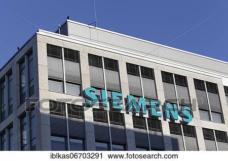 Logo Siemens at the North Rhine-Westphalia Headquarters, Düsseldorf Airport City, North Rhine-Westphalia, Germany, Europe View Large Photo Image Stock Image - Logo Siemens at the North Rhine-Westphalia Headquarters, Düsseldorf Airport City, North Rhine-Westphalia, Germany, Europe. Fotosearch