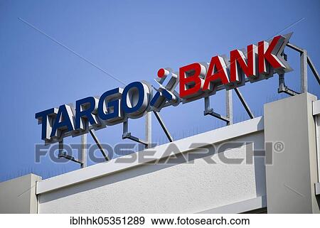 Logo Targo Bank, Hanover, Lower Saxony, Germany, Europe View Large Photo Image Stock Photo - Logo Targo Bank, Hanover, Lower Saxony, Germany, Europe. Fotosearch