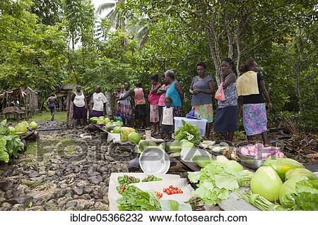 Market on Telina Island, Marovo Lagoon, Solomon Islands, Oceania View Large Photo Image Stock Image - Market on Telina Island, Marovo Lagoon, Solomon Islands, Oceania. Fotosearch