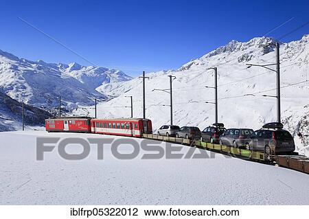 Matterhorn-Gotthard Railway, motorail train, Andermatt, Uri, Switzerland, Europe View Large Photo Image Stock Image - Matterhorn-Gotthard Railway, motorail train, Andermatt, Uri, Switzerland, Europe. Fotosearch