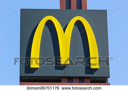 McDonalds logo symbol sign McDonald's restaurant Mc Donald's Mc Donalds in Germany View Large Photo Image Stock Photograph - McDonalds logo symbol sign McDonald's restaurant Mc Donald's Mc Donalds in Germany. Fotosearch