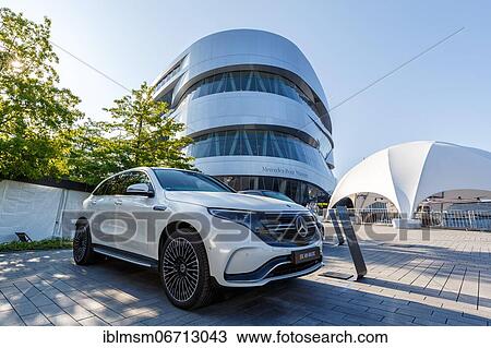 Mercedes-Benz electric car EQC 400 4Matic Daimler electric car Mercedes Benz clean energy transport in Stuttgart, Germany, Europe View Large Photo Image Stock Image - Mercedes-Benz electric car EQC 400 4Matic Daimler electric car Mercedes Benz clean energy transport in Stuttgart, Germany, Europe. Fotosearch