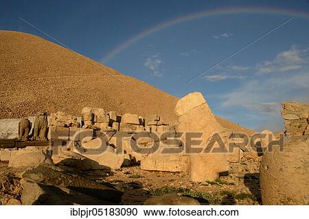 Nemrut Dagi, Kahta, Anatolia, Adiyaman Province, Nemrud, stone heads and burial mounds of King Antiochus, burial shrine, memorial, Turkey, Asia View Large Photo Image Stock Image - Nemrut Dagi, Kahta, Anatolia, Adiyaman Province, Nemrud, stone heads and burial mounds of King Antiochus, burial shrine, memorial, Turkey, Asia. Fotosearch