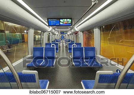 New subway, interior, in the subway station Garching-Forschungszentrum, Garching, Upper Bavaria, Bavaria, Germany, Europe View Large Photo Image Stock Photo - New subway, interior, in the subway station Garching-Forschungszentrum, Garching, Upper Bavaria, Bavaria, Germany, Europe. Fotosearch