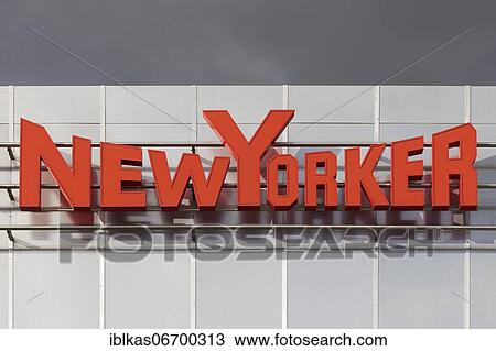 New Yorker, clothing company, logo on a shopping center, Düsseldorf, North Rhine-Westphalia, Germany, Europe View Large Photo Image Stock Image - New Yorker, clothing company, logo on a shopping center, Düsseldorf, North Rhine-Westphalia, Germany, Europe. Fotosearch