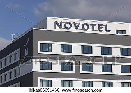 Novotel Düsseldorf Airport, logo on building, mid-range hotel, Düsseldorf, North Rhine-Westphalia, Germany, Europe View Large Photo Image Stock Image - Novotel Düsseldorf Airport, logo on building, mid-range hotel, Düsseldorf, North Rhine-Westphalia, Germany, Europe. Fotosearch