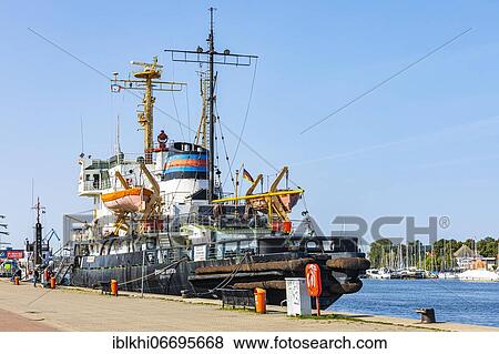 Old icebreaker Stephan Jantzen, Rostock harbour, Baltic Sea, Mecklenburg-Western Pomerania, East Germany View Large Photo Image Stock Photo - Old icebreaker Stephan Jantzen, Rostock harbour, Baltic Sea, Mecklenburg-Western Pomerania, East Germany. Fotosearch