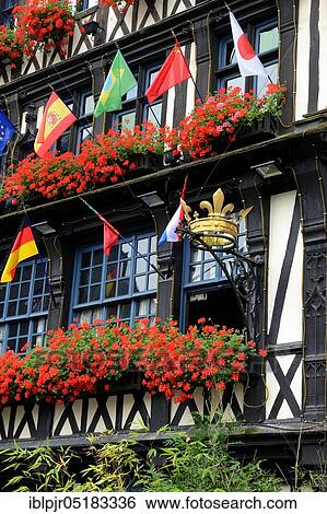 Stock Photograph - Old market, Vieux marche, Rouen, Normandy, Frankreiczh. Fotosearch