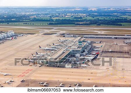 Overview Munich Airport (MUC) in Germany with satellite, Munich, Germany, Europe View Large Photo Image Stock Image - Overview Munich Airport (MUC) in Germany with satellite, Munich, Germany, Europe. Fotosearch