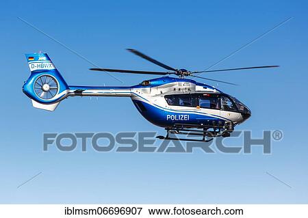 Police helicopter Airbus Helicopters H145 with registration D-HBWX at Stuttgart Airport (STR), Stuttgart, Germany, Europe View Large Photo Image Stock Photo - Police helicopter Airbus Helicopters H145 with registration D-HBWX at Stuttgart Airport (STR), Stuttgart, Germany, Europe. Fotosearch