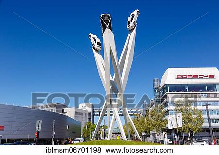 Porsche Platz Headquarters in Stuttgart Zuffenhausen Germany Art Artwork Architecture, Stuttgart, Germany, Europe View Large Photo Image Stock Photo - Porsche Platz Headquarters in Stuttgart Zuffenhausen Germany Art Artwork Architecture, Stuttgart, Germany, Europe. Fotosearch