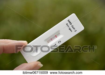 Positive antigen rapid test, test cassette, Corona crisis, Germany, Europe View Large Photo Image Stock Photo - Positive antigen rapid test, test cassette, Corona crisis, Germany, Europe. Fotosearch