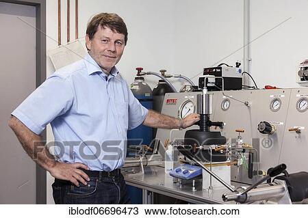 Prof. Dr. Ulrich Schreiber at the high-pressure machine for simulating conditions deep in the earth for research on the origin of life, Faculty of Biology, Department of Geology, Laboratory at the University of Duisburg-Essen, Essen, Germany, Europe View Large Photo Image Stock Image - Prof. Dr. Ulrich Schreiber at the high-pressure machine for simulating conditions deep in the earth for research on the origin of life, Faculty of Biology, Department of Geology, Laboratory at the University of Duisburg-Essen, Essen, Germany, Europe. Fotosearch