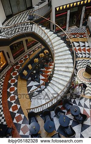 Stock Photo - Quartier 206, luxury department store, shopping centre, Friedrichstrasse, Friedrichstadt-Passagen, Berlin, Germany, Europe. Fotosearch