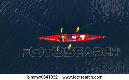 Red kayak in Geirangerfjord from above, aerial view, near Geiranger, Møre og Romsdal, Norway, Europe View Large Photo Image Stock Image - Red kayak in Geirangerfjord from above, aerial view, near Geiranger, Møre og Romsdal, Norway, Europe. Fotosearch