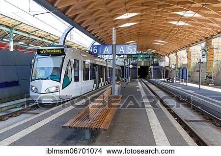 RegioTram Kassel tramway tram local transport stop main station, Kassel, Germany, Europe View Large Photo Image Picture - RegioTram Kassel tramway tram local transport stop main station, Kassel, Germany, Europe. Fotosearch