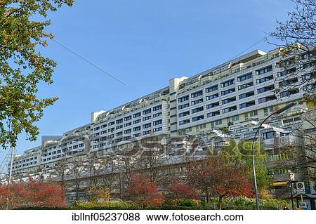 Stock Photo - Residential building Schlangenbader Straße, Wilmersdorf, Berlin, Germany, Europe. Fotosearch