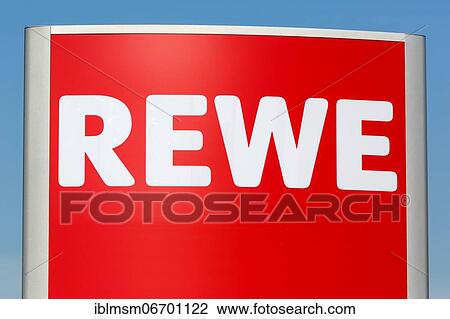 REWE Logo Symbol Sign Supermarket Food Store Shop in Germany View Large Photo Image Stock Image - REWE Logo Symbol Sign Supermarket Food Store Shop in Germany. Fotosearch