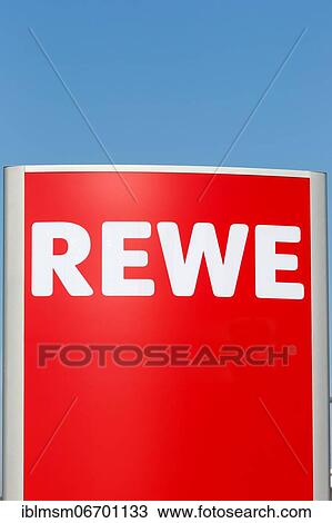 REWE Logo Symbol Sign Supermarket Food Store Shop in Germany View Large Photo Image Stock Image - REWE Logo Symbol Sign Supermarket Food Store Shop in Germany. Fotosearch