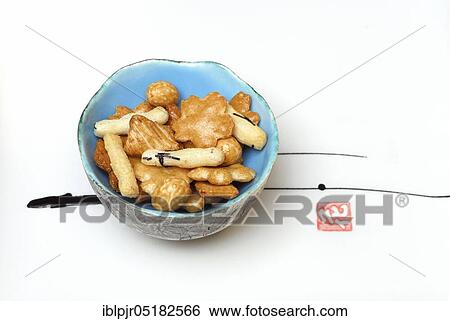 Rice crackers, Japanese snacks, crackers, rice crackers, rice crackers, optional View Large Photo Image Stock Photograph - Rice crackers, Japanese snacks, crackers, rice crackers, rice crackers, optional. Fotosearch