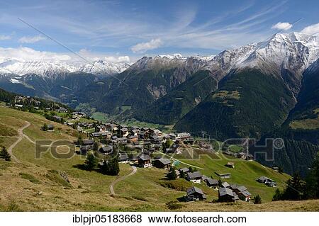Riederalp, Valais, Switzerland, Europe View Large Photo Image Stock Photo - Riederalp, Valais, Switzerland, Europe. Fotosearch