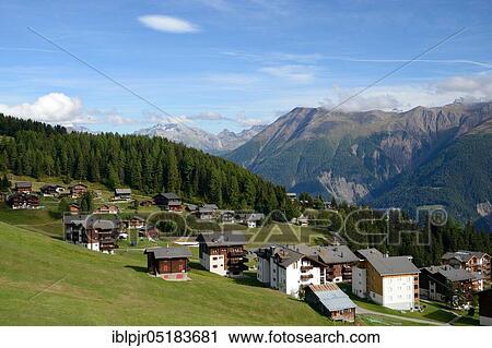 Riederalp village, Goms, Valais, Switzerland, Europe View Large Photo Image Stock Image - Riederalp village, Goms, Valais, Switzerland, Europe. Fotosearch
