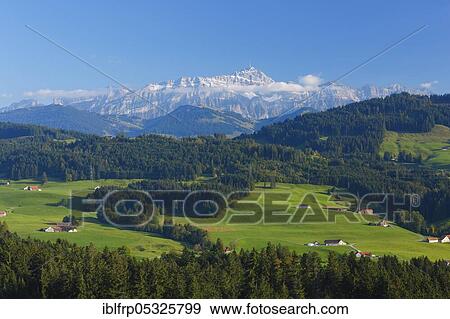 Saentis massif, Appenzell, Switzerland, Europe View Large Photo Image Stock Photo - Saentis massif, Appenzell, Switzerland, Europe. Fotosearch