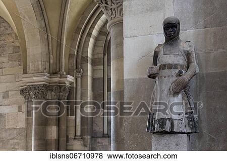 Stock Photo - Saint Mauritius in the High Choir, Magdeburg Cathedral, Saxony-Anhalt, Germany, Europe. Fotosearch