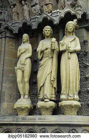 Sculptures on the portal, Church of Our Dear Lady, Trier, Rhineland-Palatinate, Germany, Europe View Large Photo Image Stock Image - Sculptures on the portal, Church of Our Dear Lady, Trier, Rhineland-Palatinate, Germany, Europe. Fotosearch
