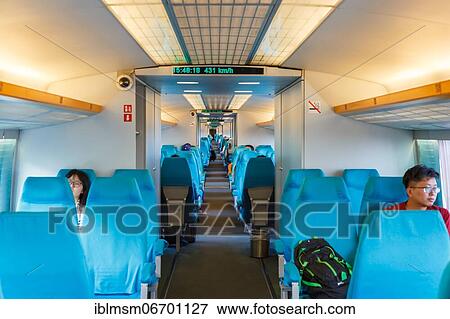 Shanghai Transrapid Maglev maglev train traffic interior, Shanghai, China, Asia View Large Photo Image Stock Photo - Shanghai Transrapid Maglev maglev train traffic interior, Shanghai, China, Asia. Fotosearch