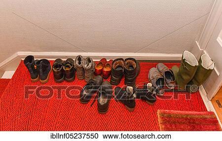 Shoes, hallway View Large Photo Image Stock Image - Shoes, hallway. Fotosearch