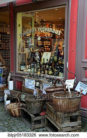 Shop with local products, cider, sparkling cider, calvados, Honfleur, Normandy, France, Europe View Large Photo Image Stock Photograph - Shop with local products, cider, sparkling cider, calvados, Honfleur, Normandy, France, Europe. Fotosearch