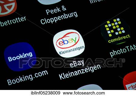 Smartphone, Display, App, Ebay Classifieds View Large Photo Image Stock Photo - Smartphone, Display, App, Ebay Classifieds. Fotosearch