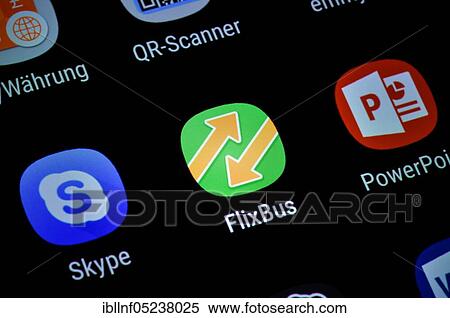 Smartphone, Display, App, Flixbus View Large Photo Image Stock Photography - Smartphone, Display, App, Flixbus. Fotosearch