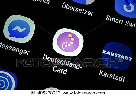 Smartphone, Display, App, Germany Card View Large Photo Image Stock Image - Smartphone, Display, App, Germany Card. Fotosearch