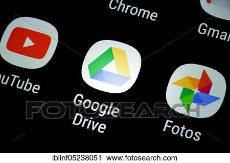 Smartphone, Display, App, Google Drive View Large Photo Image Stock Image - Smartphone, Display, App, Google Drive. Fotosearch