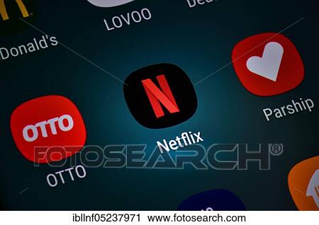 Smartphone, Display, App, Netflix View Large Photo Image Stock Image - Smartphone, Display, App, Netflix. Fotosearch