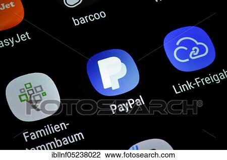Smartphone, Display, App, PayPal View Large Photo Image Stock Image - Smartphone, Display, App, PayPal. Fotosearch