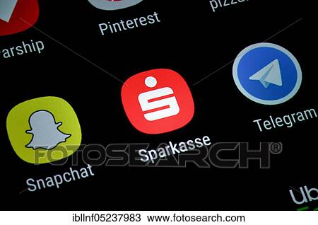 Smartphone, Display, App, Savings Bank View Large Photo Image Stock Image - Smartphone, Display, App, Savings Bank. Fotosearch