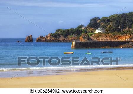 St. Brelade, Jersey, United Kingdom, Europe View Large Photo Image Stock Image - St. Brelade, Jersey, United Kingdom, Europe. Fotosearch