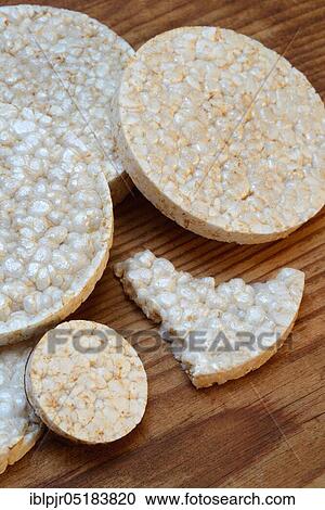 Stock Image - Stacked rice cakes, rice cake. Fotosearch