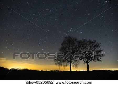 Starry sky, Vechta, Lower Saxony, Germany, Europe View Large Photo Image Stock Image - Starry sky, Vechta, Lower Saxony, Germany, Europe. Fotosearch