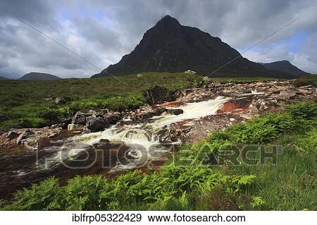 Stob Dearg Buachaille Etive Mor, Glencoe, Scotland, United Kingdom, Europe View Large Photo Image Stock Photo - Stob Dearg Buachaille Etive Mor, Glencoe, Scotland, United Kingdom, Europe. Fotosearch