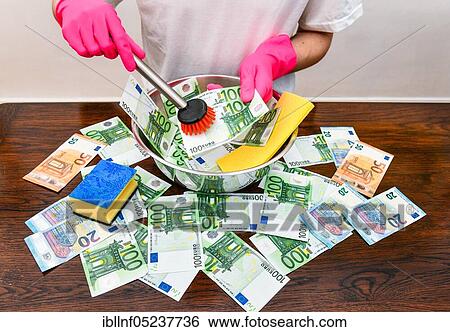 Symbol photo money laundering View Large Photo Image Stock Photograph - Symbol photo money laundering. Fotosearch