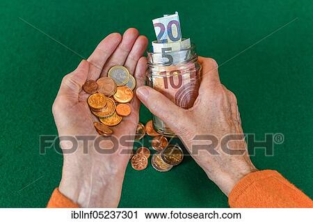 Symbol photo, pension, senior, hands, money, piggy bank View Large Photo Image Stock Image - Symbol photo, pension, senior, hands, money, piggy bank. Fotosearch