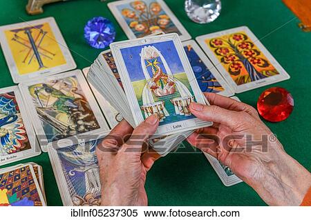 Stock Photography - Tarot cards, Tarot game. Fotosearch
